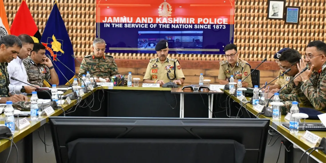Maintain Synergy, Stay Vigilant: DGP Nalin Prabhat Chairs High-Level Security Review in Srinagar