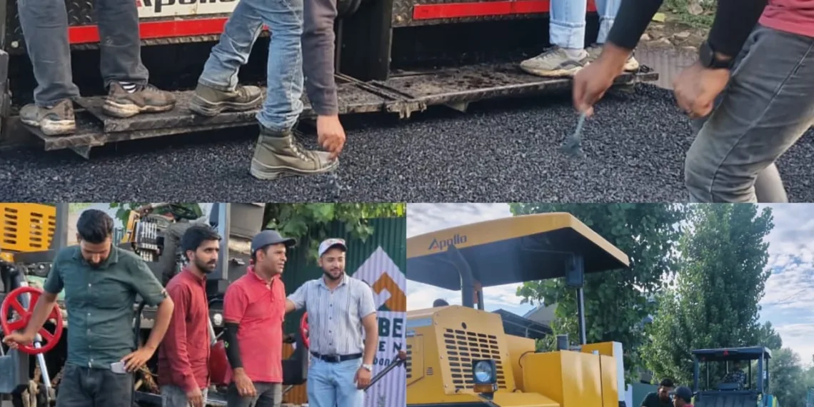 Macadamization Begins in Naninara Sumbal, Locals Laud R&B Team’s On-Ground Efforts