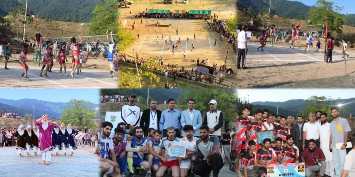 والی بال ٹورنامنٹ 2025 چک کیگام بٹالین کے زیر اہتمام کامیابی سے اختتام پذیر