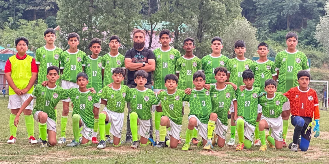 Kashmir Football Academy Launches District-Wide Campaign to Curb Drug Abuse Through Sports