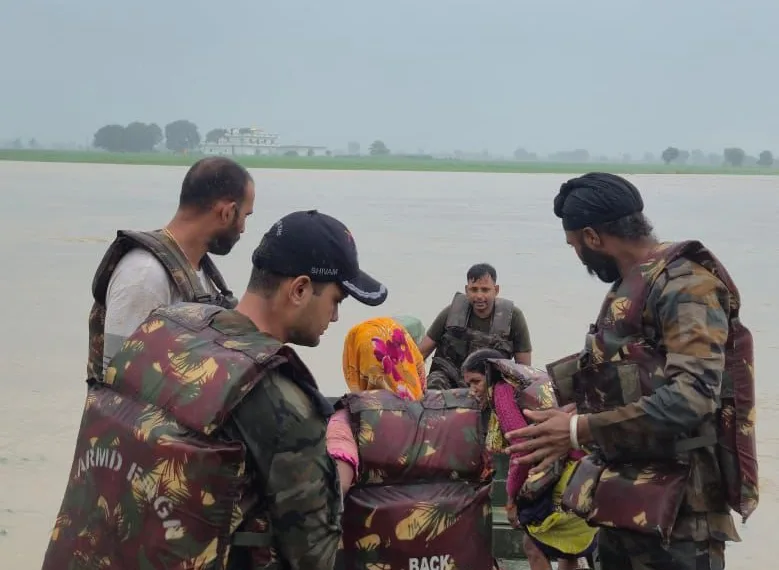 Army Launches Massive Flood Relief Operations Across Madhya Pradesh