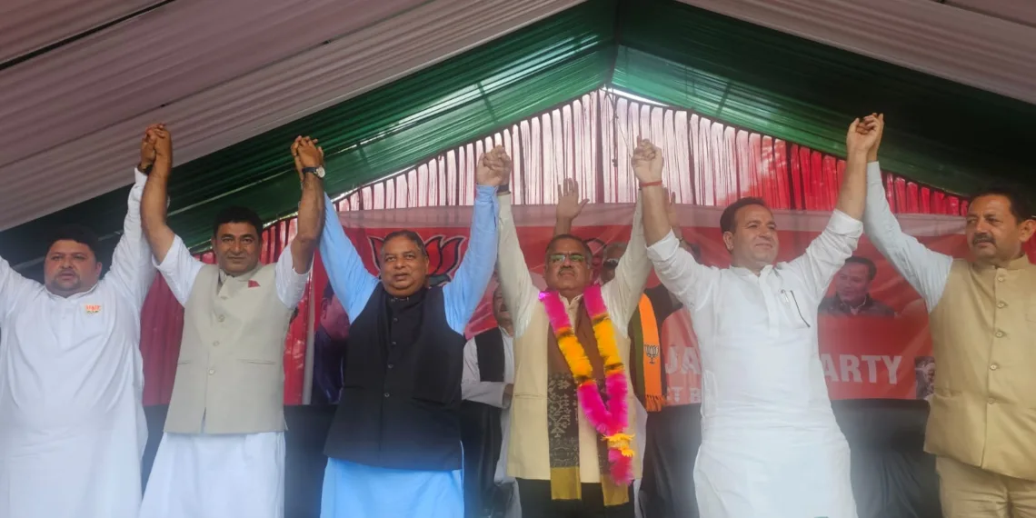 Tarun Chugh Slams NC in Baramulla, Accuses Party of Betrayal and Playing ‘Cultural Victim Card’