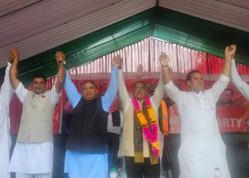 Tarun Chugh Slams NC in Baramulla, Accuses Party of Betrayal and Playing ‘Cultural Victim Card’