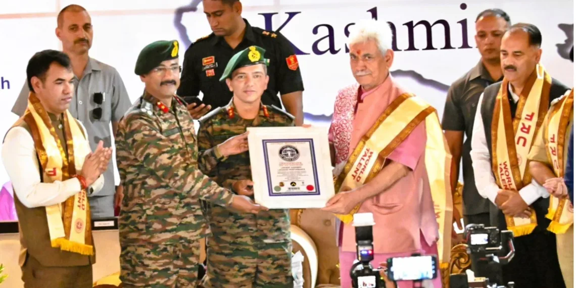20,000 Youth Create Two World Records at ‘Kashur Riwaaj 2025’ in Baramulla