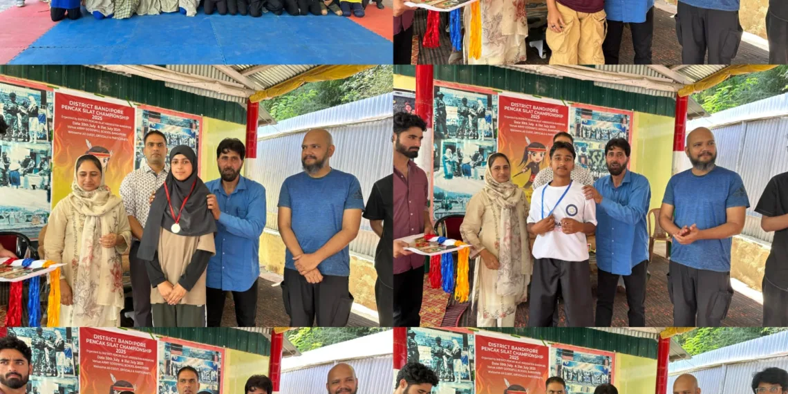 Over 250 Athletes Shine as Bandipora Pencak Silat Championship 2025 Concludes at Army Goodwill School