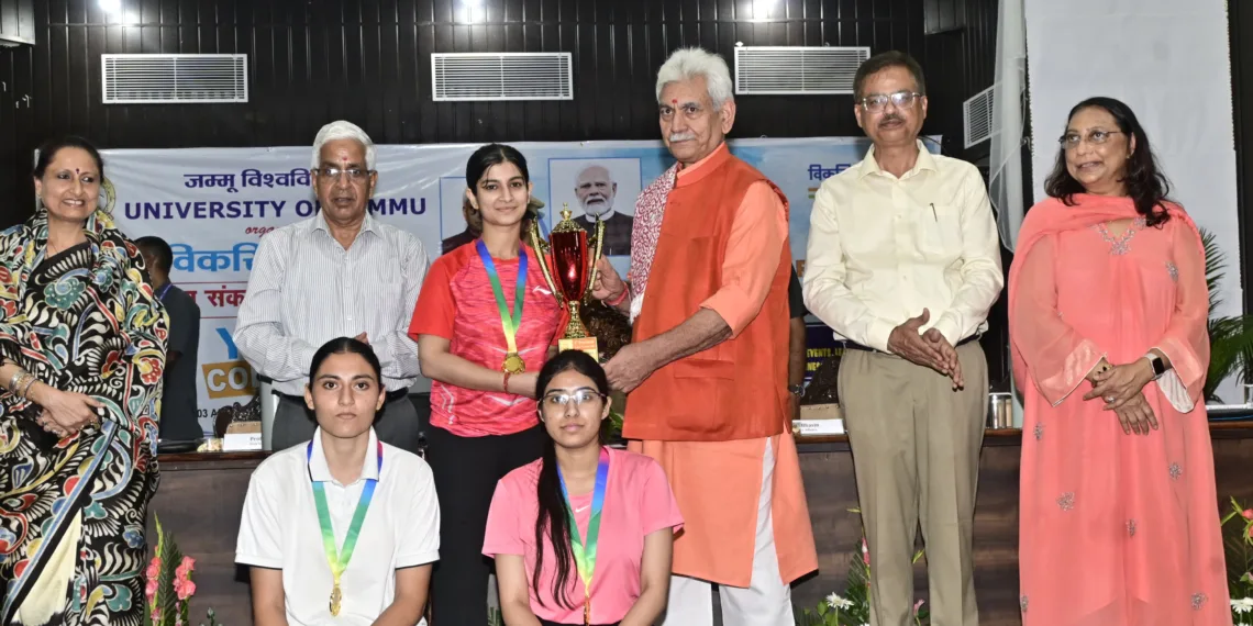 Youth Ideas Key to J&K’s Growth: LG Manoj Sinha at Viksit Bharat-Yuva Connect