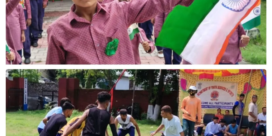 Thousand of Student Players participate in Inter-Zonal Tournaments, Tribal Sports Events, Anti-Drug Campaigns across J&K