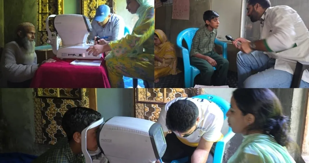 Hundreds Benefit from Free Eye Camp in Remote Tangmarg Village, Organised by Mooj Kasheer Trust & Sharp Sight Hospital
