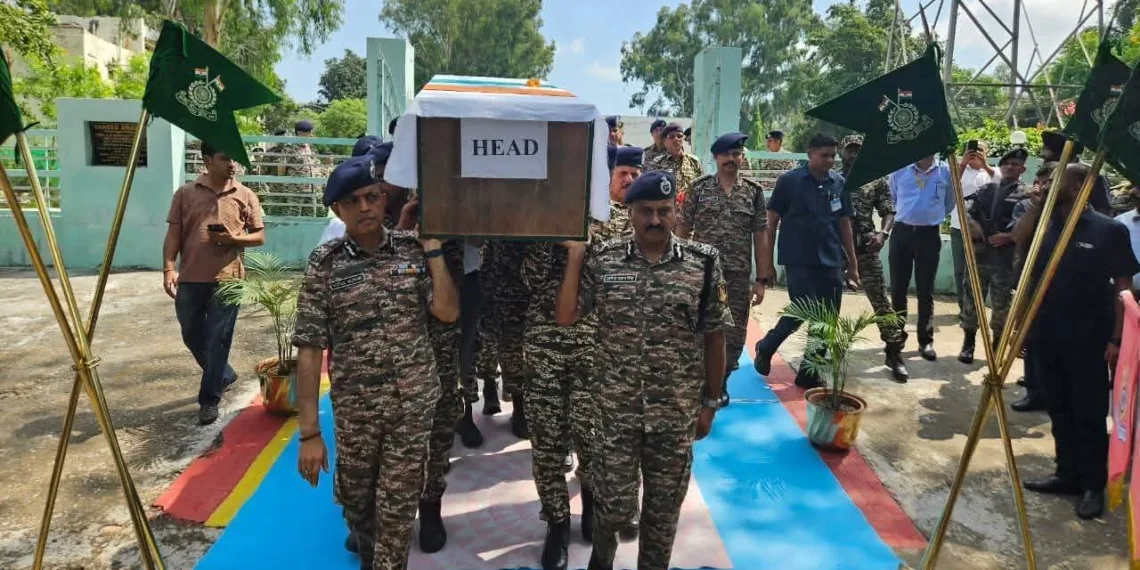 CRPF DG Pays Tribute to Personnel Killed in Udhampur Road Accident