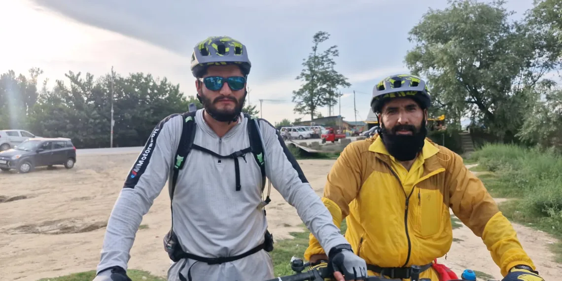 Sumbal Youth Pedal 100km to Gurez, Urge Peers to Ditch Drugs for Sports