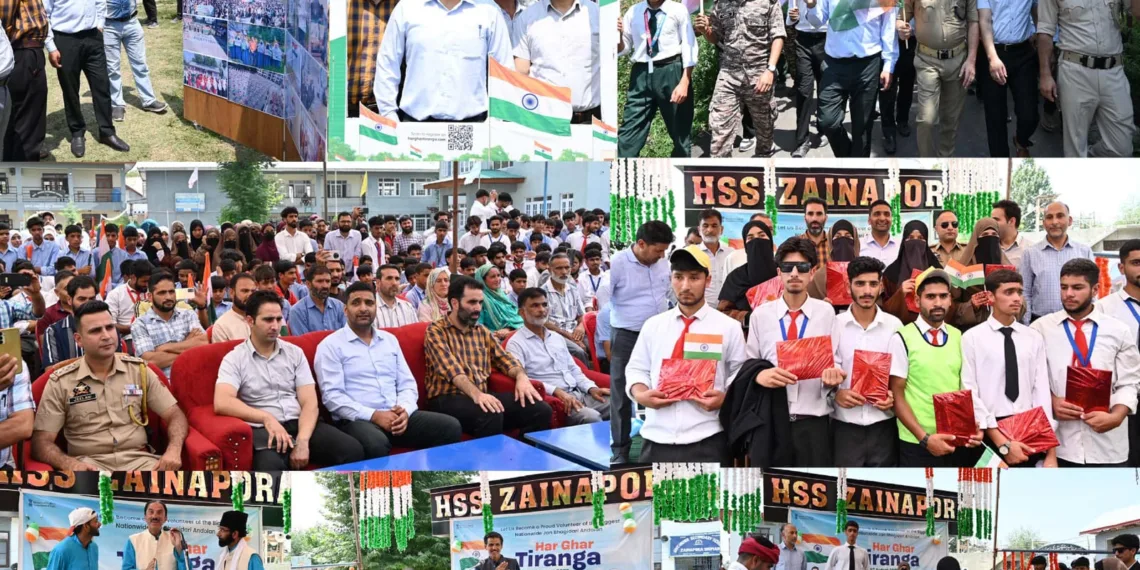 Impressive Tiranga Exhibition held by DIPR at Zainapora Shopian