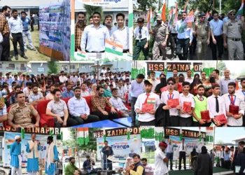 Impressive Tiranga Exhibition held by DIPR at Zainapora Shopian
