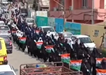 Tiranga Rally Brings Colour and Patriotism to Khansahib, Budgam