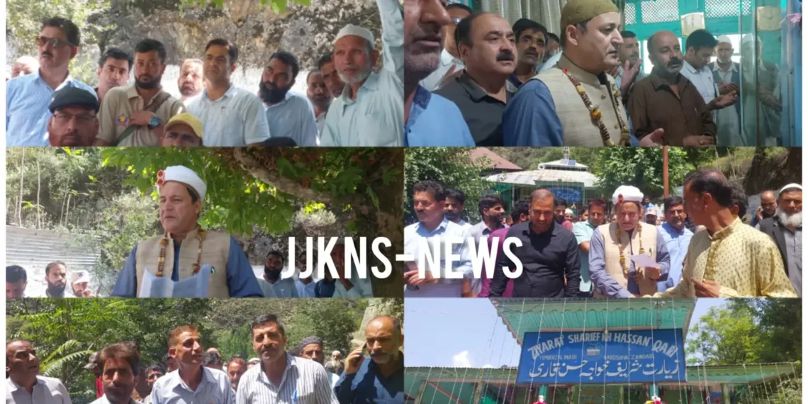 “Public Welfare Lies in Service of Shrines”: Minister Javid Ahmad Dar at Hardushiva Zaingair