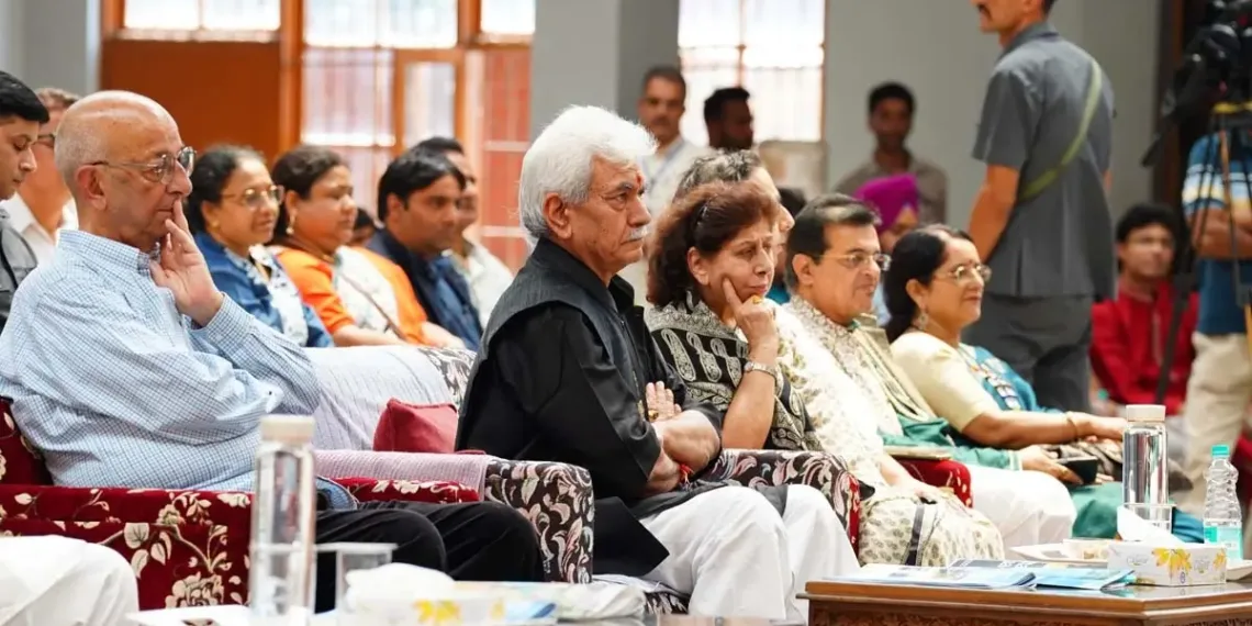 LG Attends Indian Classical Music Concert at DPS Srinagar