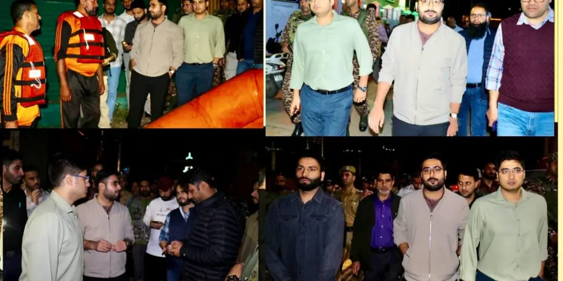 DC Srinagar, SMC Commissioner Review Flood Preparedness in City