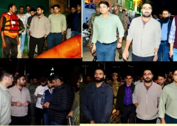 DC Srinagar, SMC Commissioner Review Flood Preparedness in City