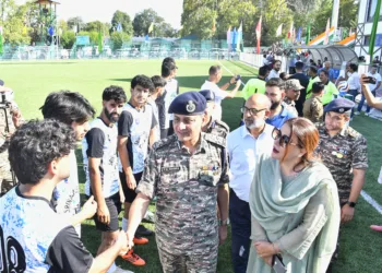 CRPF Football Cup 2025 Kicks Off in Srinagar with Youthful Zeal