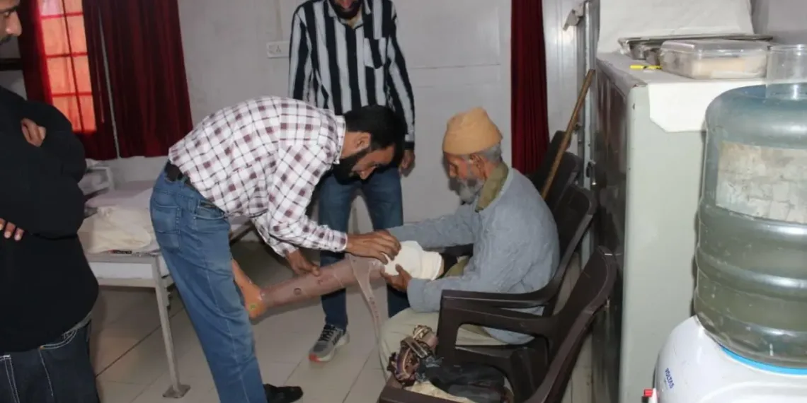 Chinar Corps Organises Artificial Limb Fitment Camp at Chak Keegam