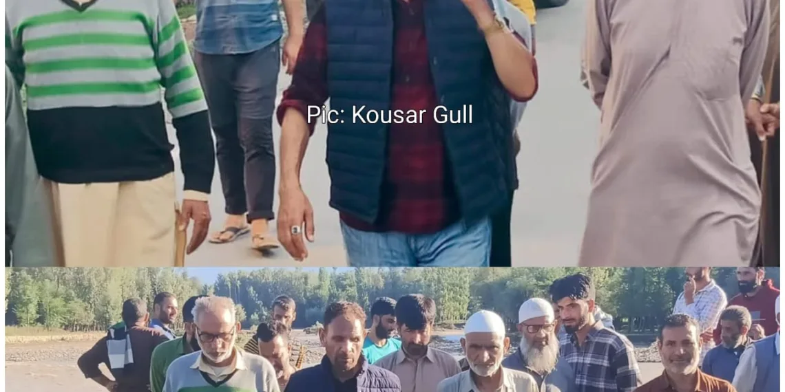 MLA Anantnag West Abdul Majeed Bhat Larmi Reviews Flood-Hit Areas, Assures Swift Action and Relief Measures