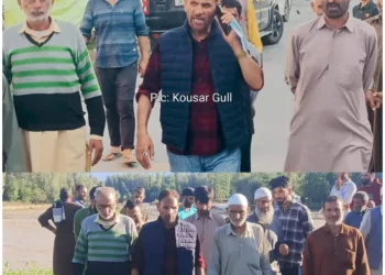 MLA Anantnag West Abdul Majeed Bhat Larmi Reviews Flood-Hit Areas, Assures Swift Action and Relief Measures