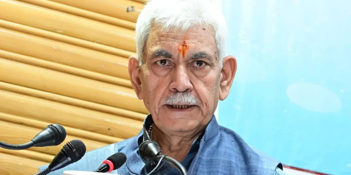 Develop Nano-Sensors for Early Warning on Landslides, Flash Floods: LG Manoj Sinha to Experts