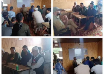 Handwara Police Strengthens Community Ties with Public Meeting in Ashpora, Kralgund