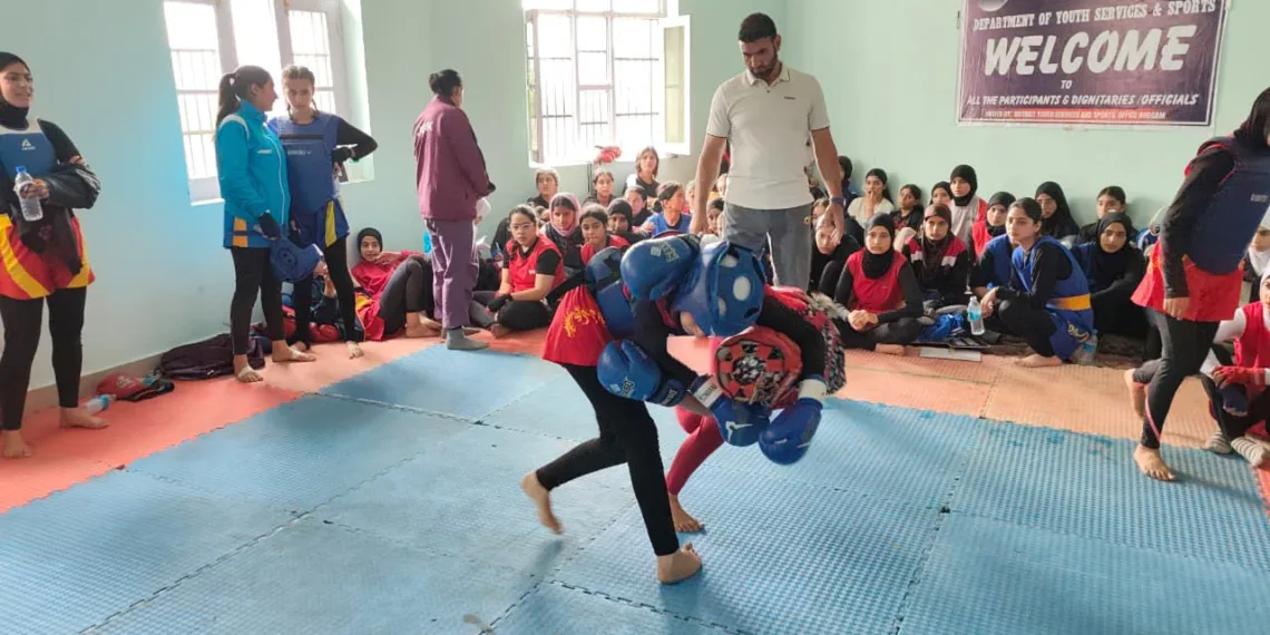 Budgam Hosts Thrilling Girls’ Wushu Championship