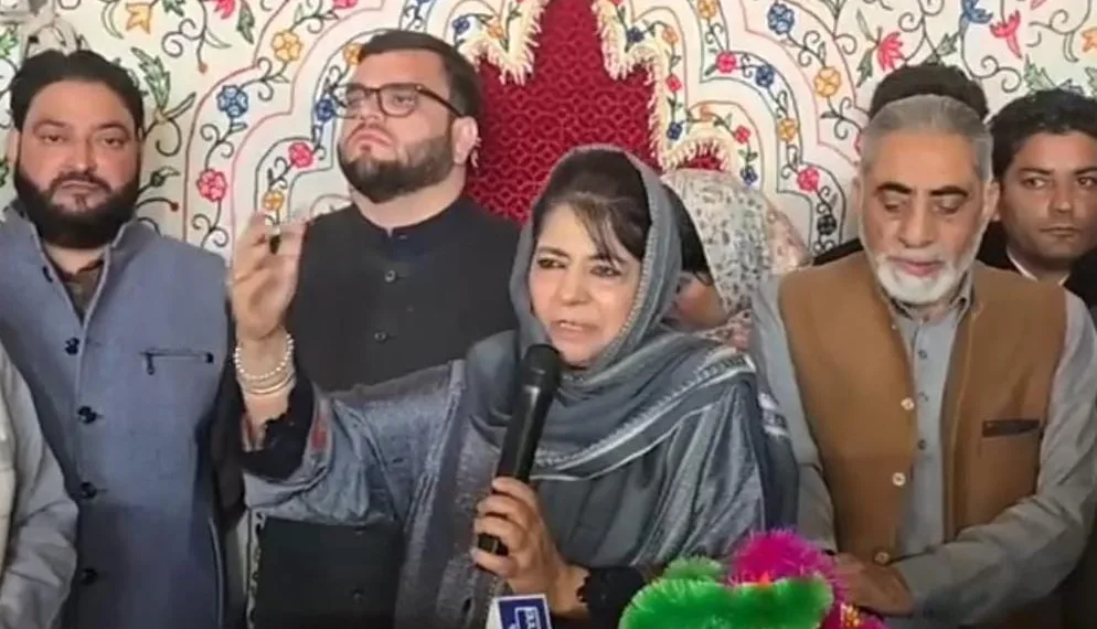 Mehbooba Mufti Slams NC Over ‘Neglect and Betrayal’ in Budgam