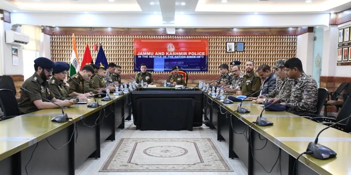 DGP Nalin Prabhat Reviews Valley Security; Orders Heightened Surveillance & Strengthened QRT Deployment