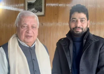 Er. Aijaz Hussain Calls on Hon’ble Governor of Bihar Arif Mohammad Khan in Srinagar