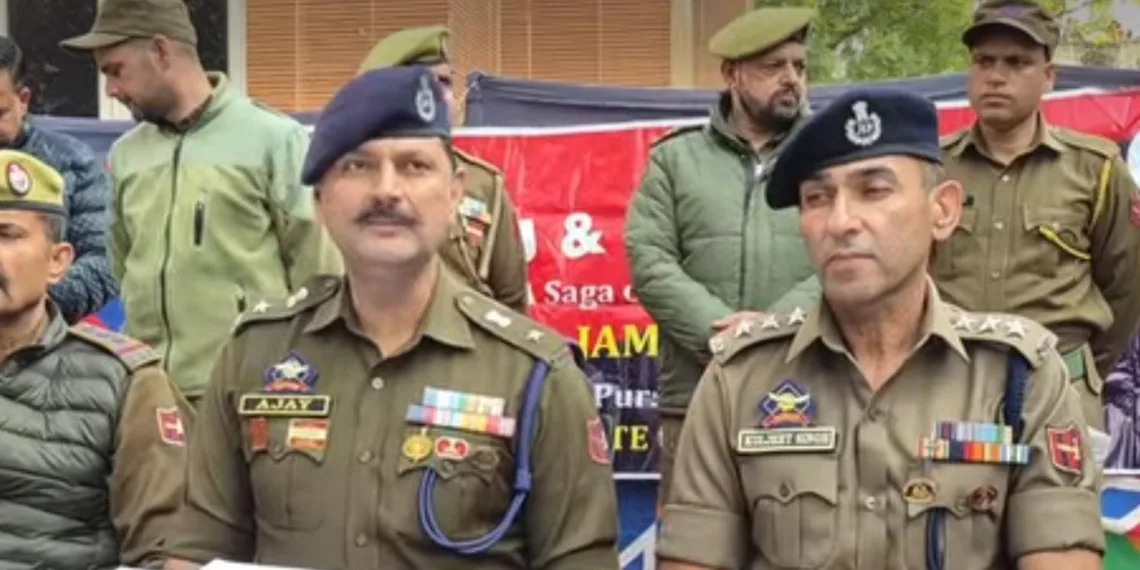Jammu Police Dismantle Cross-Border Narco-Terror Module; Six Held, Heroin Valued at ₹30 Crore Seized