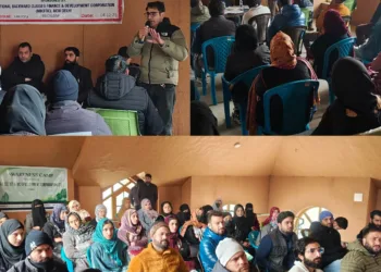 Awareness Camp on Self-Employment Schemes Held at Karipora, Budgam
