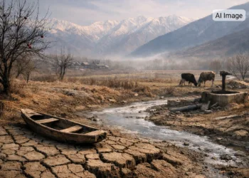 Winter Turns Bone-Dry in J&K as Rainfall Plunges by 85%