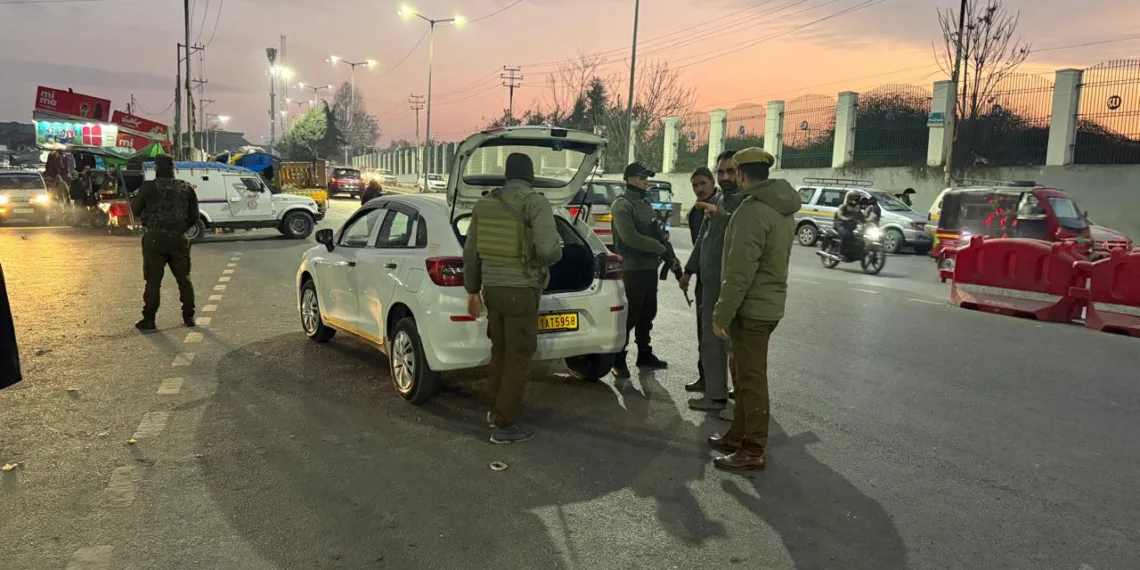 Republic Day: Srinagar Put on High Alert as Police Enforces Multi-Layered Security Grid