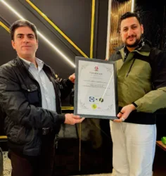 Faizan Mohammad Honoured with Certificate of Appreciation by Director Industries & Commerce, Ladakh