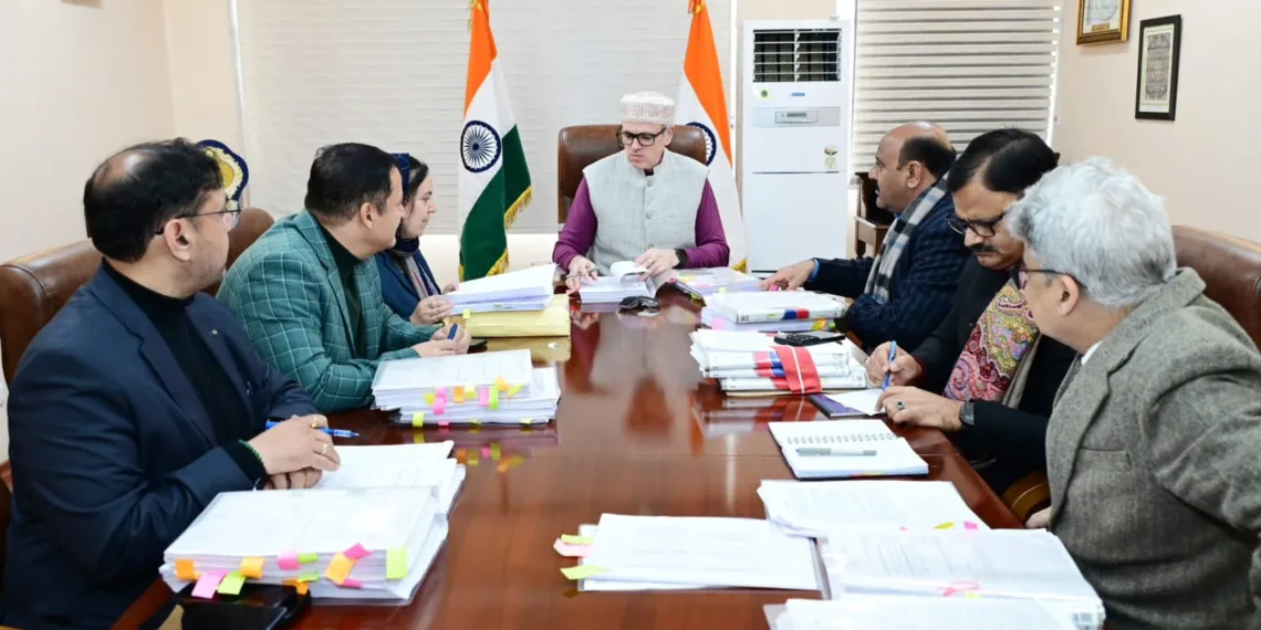 CM Omar Abdullah Chairs Cabinet Meet Ahead of Budget Session, Key Administrative Issues Discussed