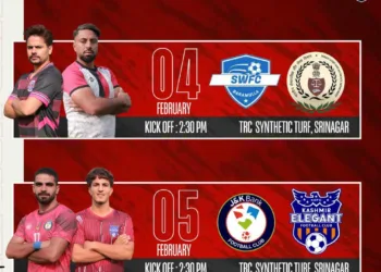 Srinagar Premier Football League 2025–26: Match Fixtures Announced