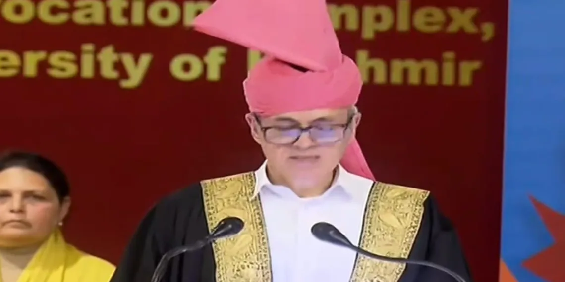 “You Are the Light That Will Lead J&K Forward”: CM Omar Abdullah to Graduates at KU’s 21st Convocation