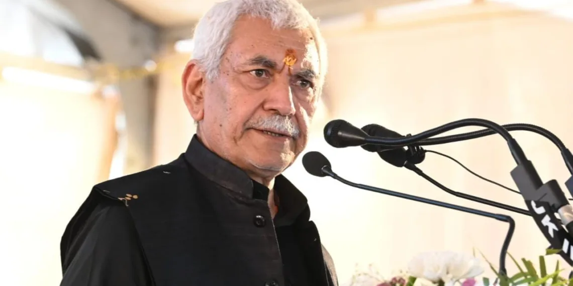 LG Manoj Sinha Inaugurates Major Infrastructure Upgrade at Holy Shiv Khori Shrine