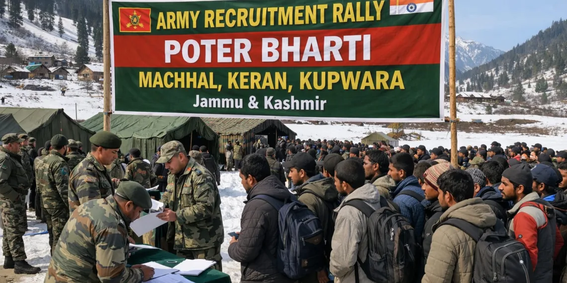Indian Army to Conduct Defence Porter Recruitment Rally in Machhal