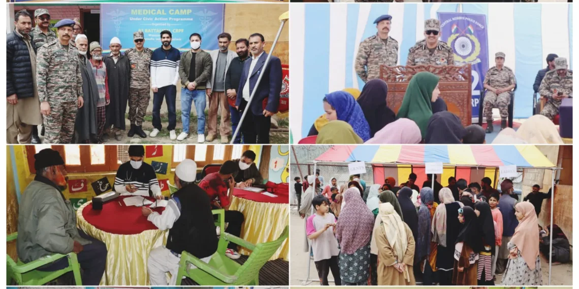 92 Battalion CRPF Hosts Free Medical Camp to Celebrate 87th Raising Day of CRPF