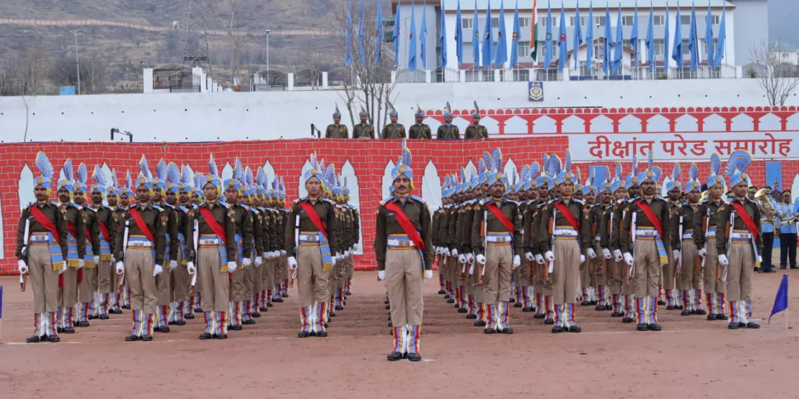 DG CRPF Reviews 105th Batch Passing Out Parade at Lethpora; 584 Recruits Inducted