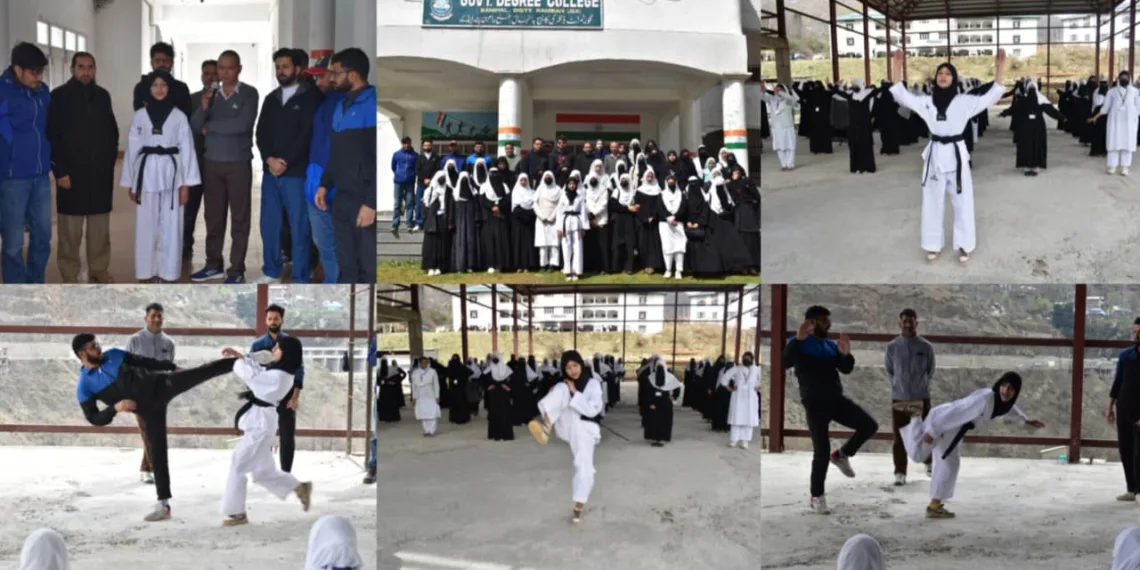 4-Day Self-Defence Training Programme for Girls Concluded at Government Degree College Banihal