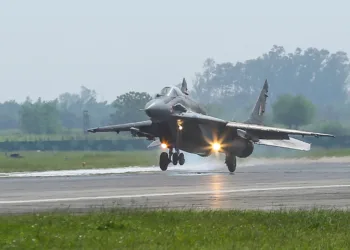 Chief of the Air Staff Flies Operational Sortie on MiG-29 UPG at Forward Airbase
