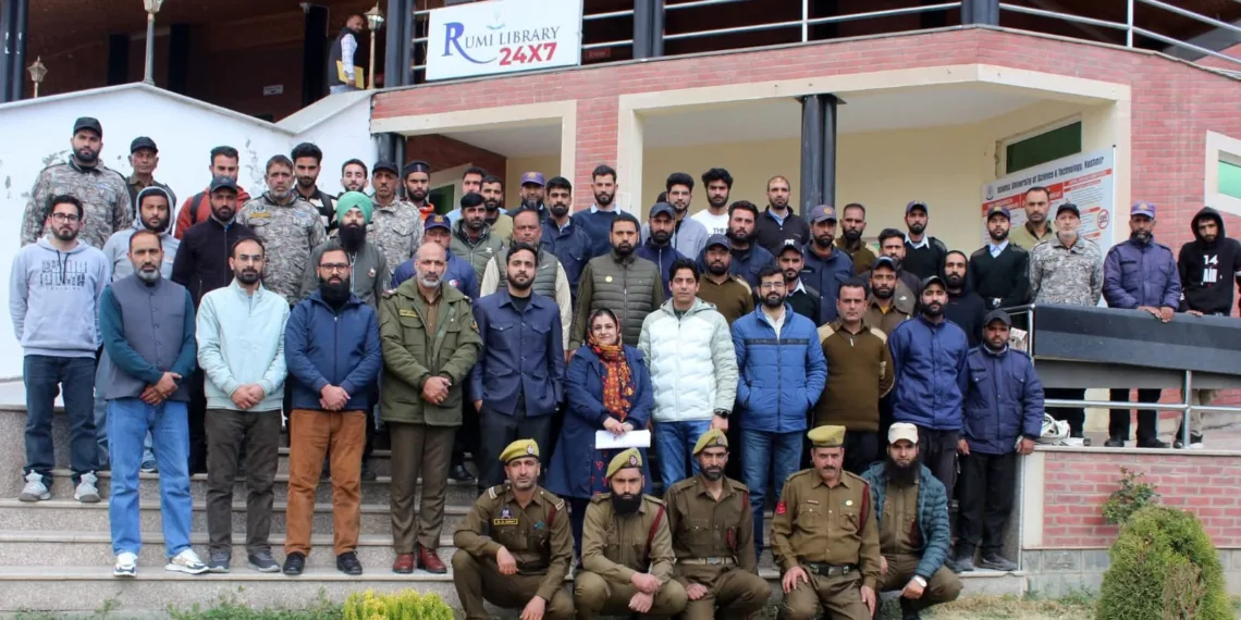 Fire & Emergency Services J&K Conducts Fire Safety Workshop at IUST Awantipora