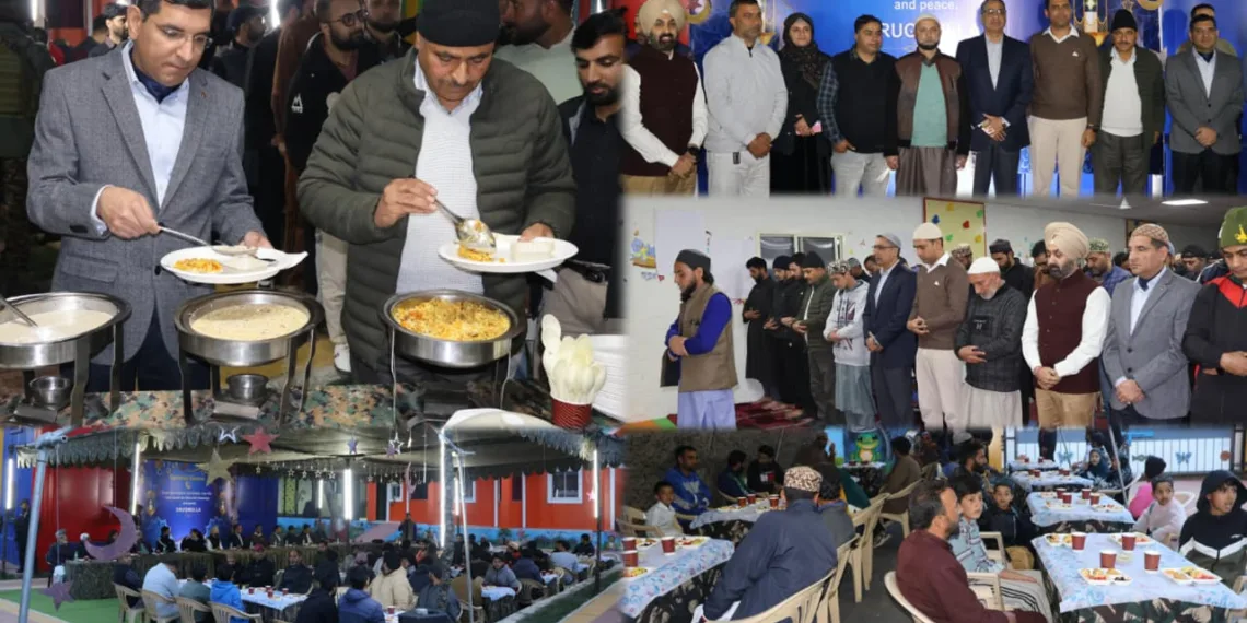 Indian Army Hosts Dawat-e-Iftar at Drugmulla, Promotes Peace and Brotherhood