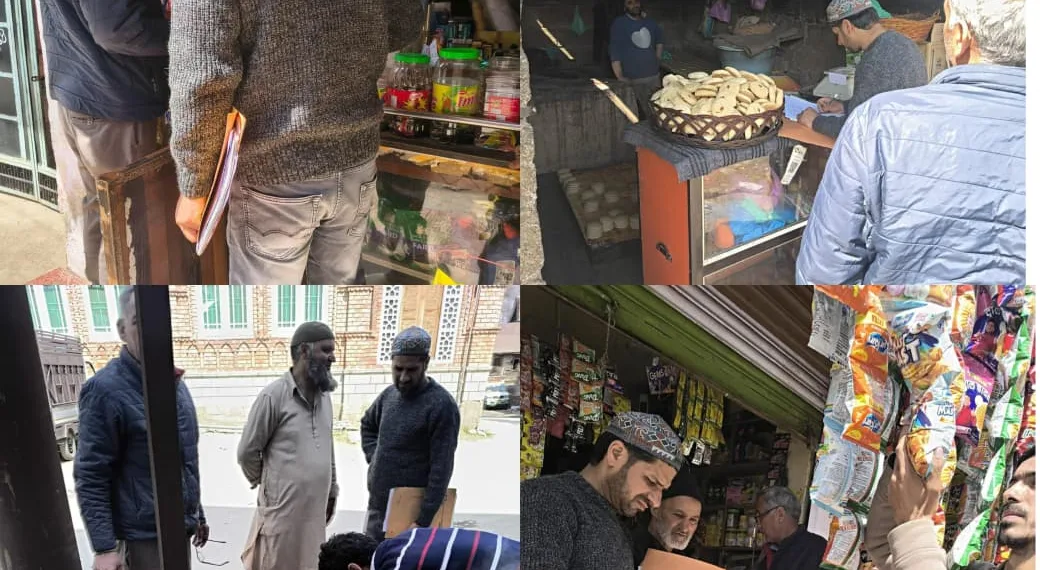 Food Safety Department conducts intensive market inspection in Shopian ahead of Eid-ul-Fit