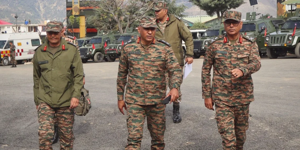 Army Commander Reviews Operational Preparedness in Kishtwar Sector