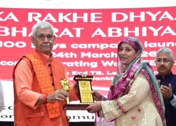 “No Patient Will Be Left Behind”: LG Sinha Launches 100-Day TB-Free Campaign, Calls for Mass Movement in J&K